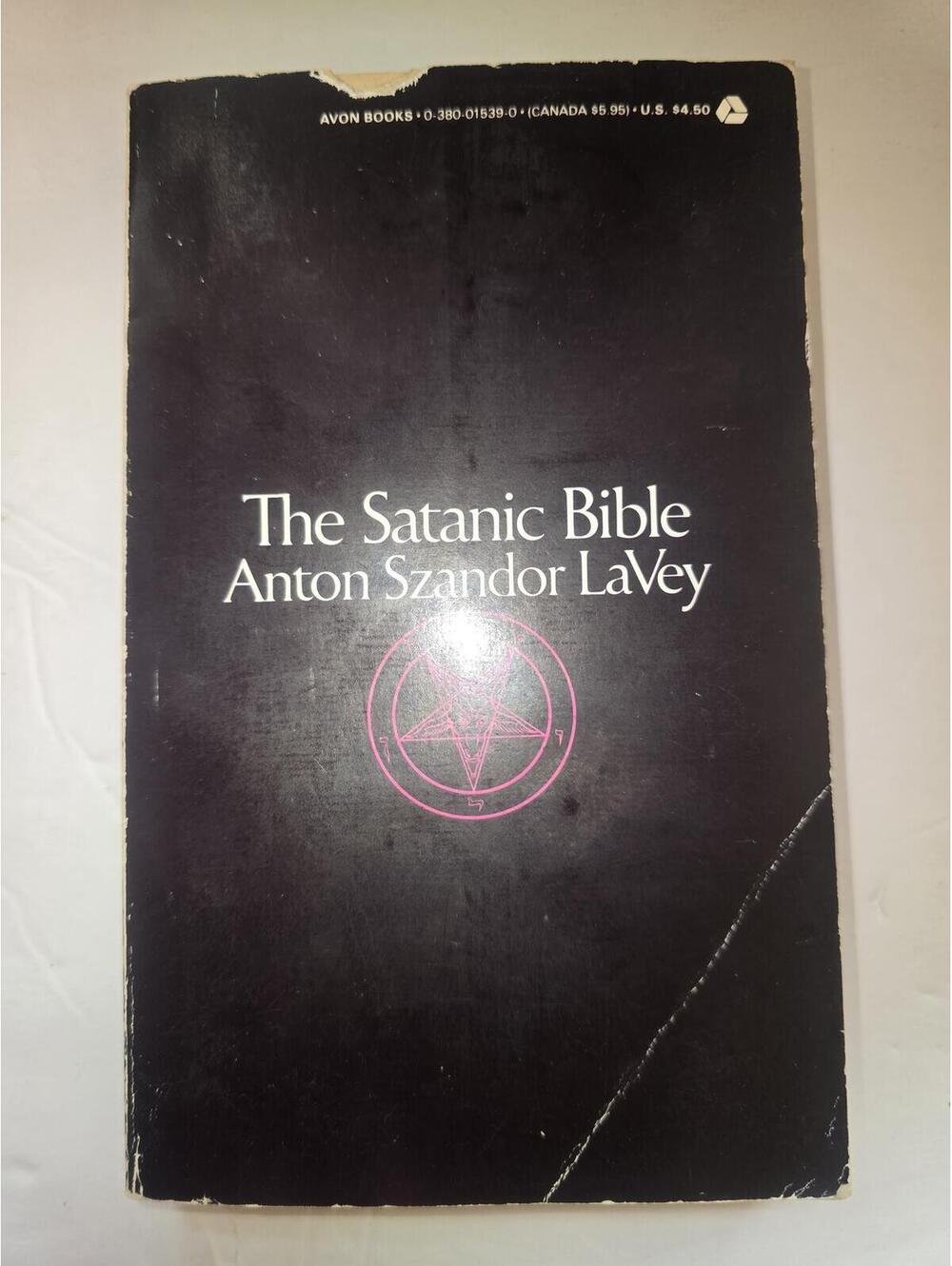 The Satanic Bible Anton LaVey 1969 First Avon Printing Vintage Paperback